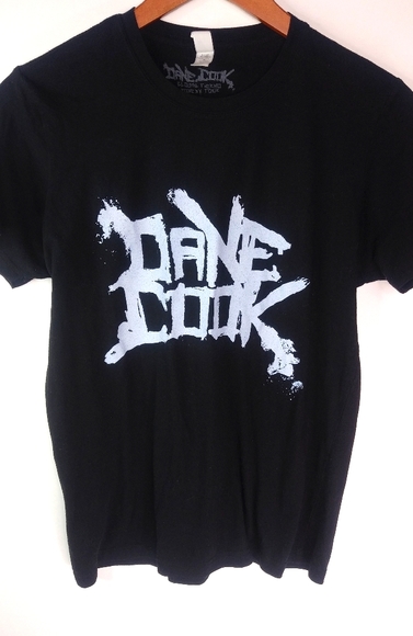Dane Cook Comedy Tour Black White Tee M - Picture 1 of 7